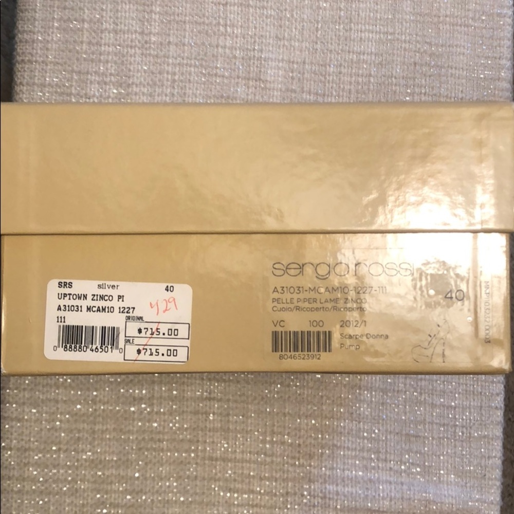 Sergio Rossi Heels Sz 40
